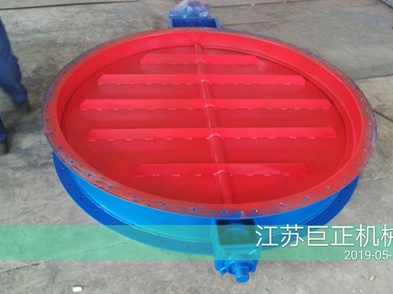 圓形擋板門(mén)（直徑150cm），順利完工
