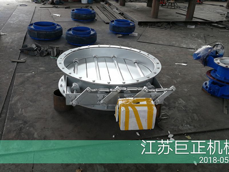圓形擋板門（直徑200cm）生產(chǎn)場(chǎng)景一覽