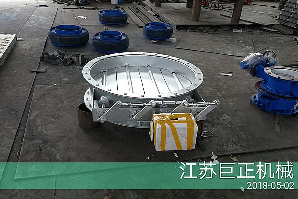 圓形擋板門（直徑210cm）已完工，待入庫(kù)