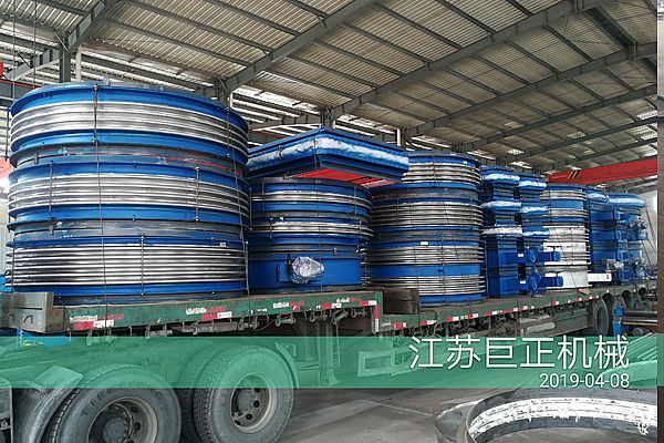 擋板門/非金屬膨脹節(jié)完工，準(zhǔn)備發(fā)往山東客戶