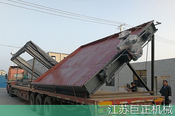 巨正機(jī)械公司擋板門，裝車發(fā)貨了