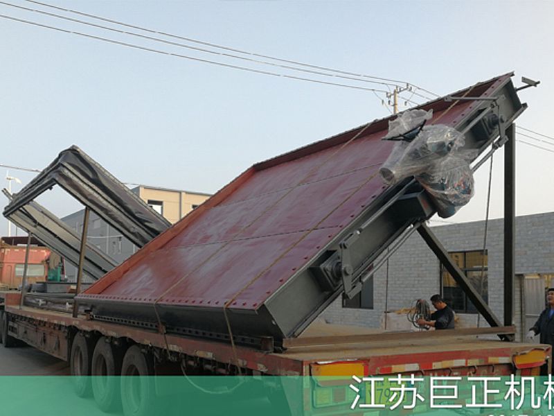 巨正機(jī)械公司擋板門，裝車發(fā)貨了
